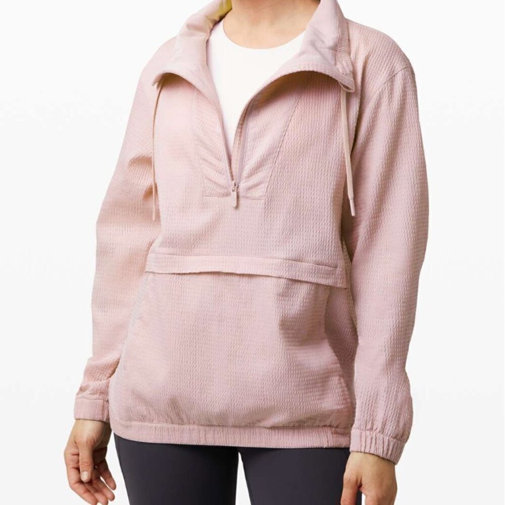 Lululemon Pack Light Pullover *Packable Porcelain Pink - Picture 8 of 8